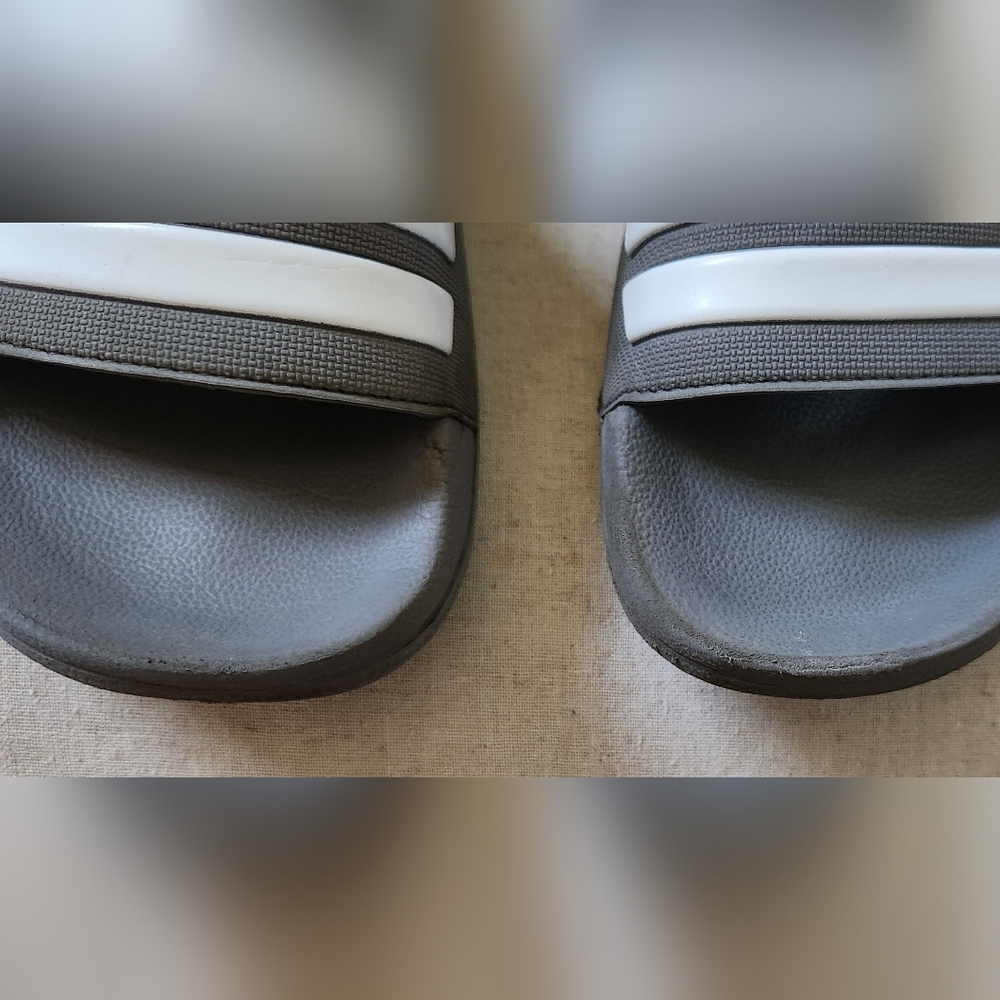 Mens Adidas Cloudfoam Slides - Picture 6 of 7